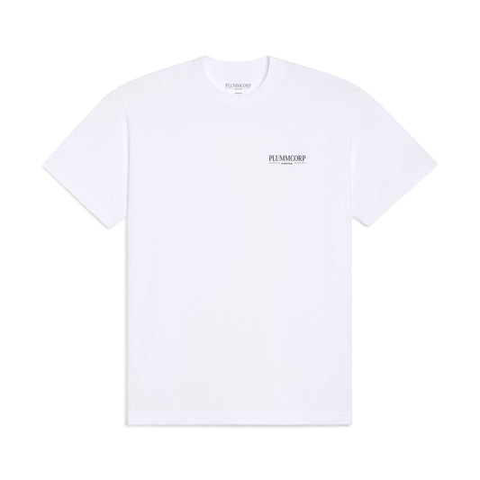 White Premium PLUMM Tee