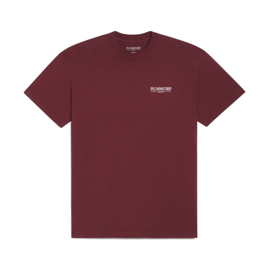 Burgundy Premium PLUMM Tee