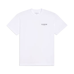 White Premium PLUMM Tee – PLUMMCORP AUDIOVISUAL